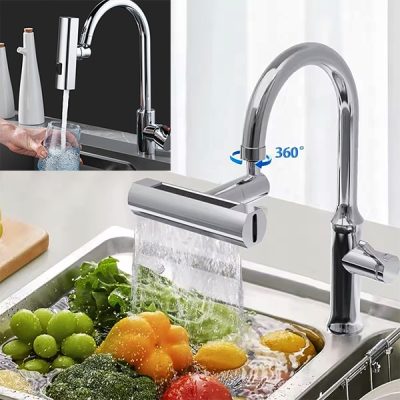 Περιστρεφόμενη προέκταση βρύσης 3-σε-1 360° | TORRENTIA
