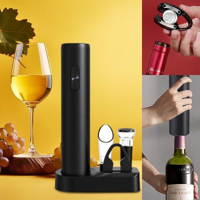 Σετ Ηλεκτρικό Τιρμπουσόν 5 σε 1 | VINOCORK