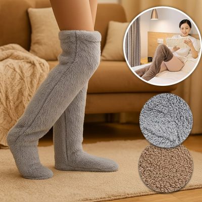 Ζεστοί μακριοί θερμαντήρες για πόδια | HUGSOCKS
