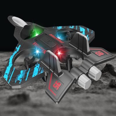 RC Τηλεκατευθυνόμενο Μαχητικό Drone - LED, Αφρός EPP, 2.4 GHz, Εσωτερικού & Εξωτερικού Χώρου | FLYTOR